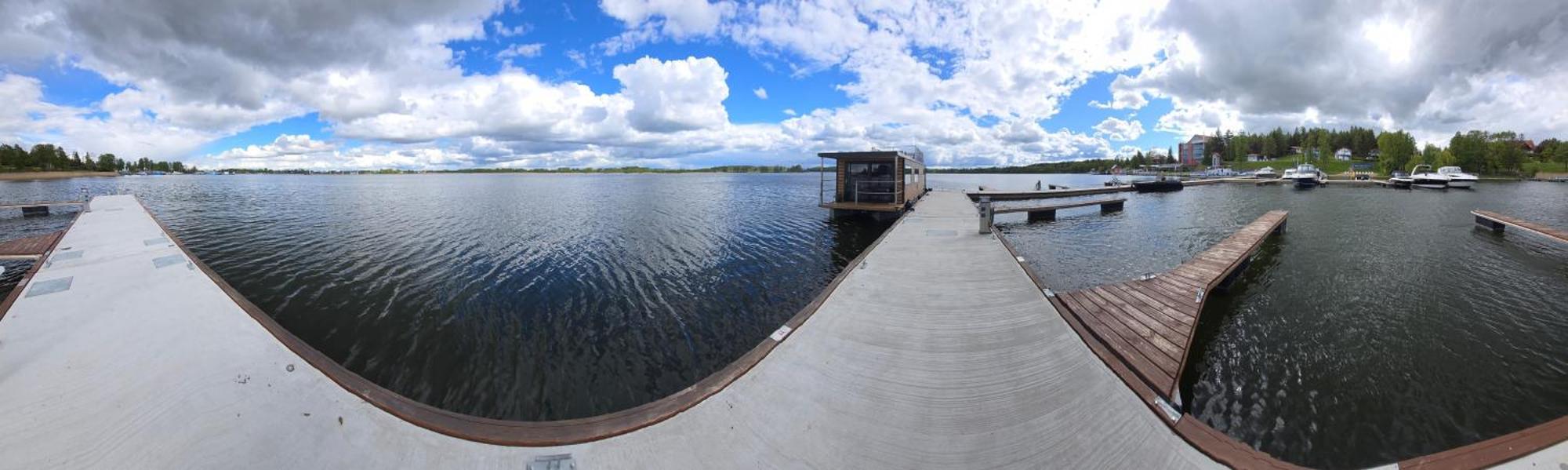 Domek Na Wodzie - Houseboat -Sauna, Taras Na Dachu, Dwie Sypialnie มิโคไวกี ภายนอก รูปภาพ